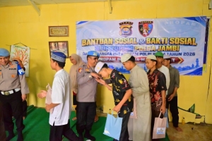 HUT Propam Polri ke-24, Bid Propam Polda Jambi Gelar Bakti Sosial di Panti Asuhan dan Berbagi dengan Pengguna Jalan