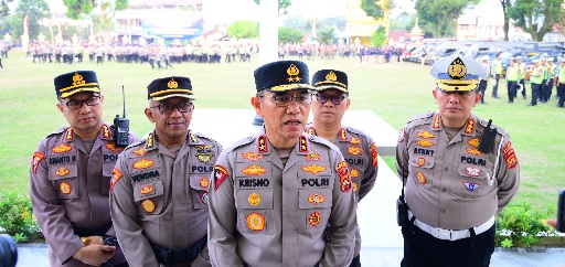 1.848 Personel Gabungan Disiapkan Amankan Presisi Merdeka Run 2026