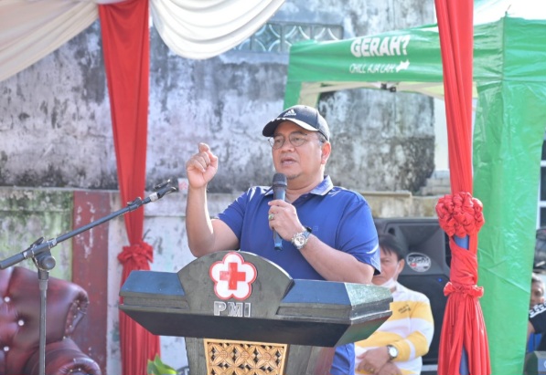 Wali Kota Maulana Dorong Peran Anak Muda Dalam Kegiatan Donor Darah